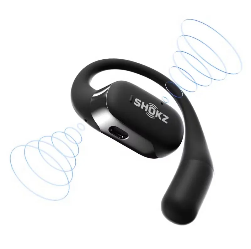 Shokz OpenFit True Wireless Earbuds Black-6